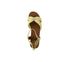 Sandale elegante, dama, FORMAZIONE, 49023 galben, piele naturala, toc